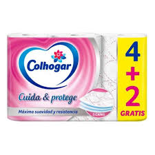 PAPEL HIGIÉNICO COLHOGAR PROTECT CARE 4+2 3CAPAS